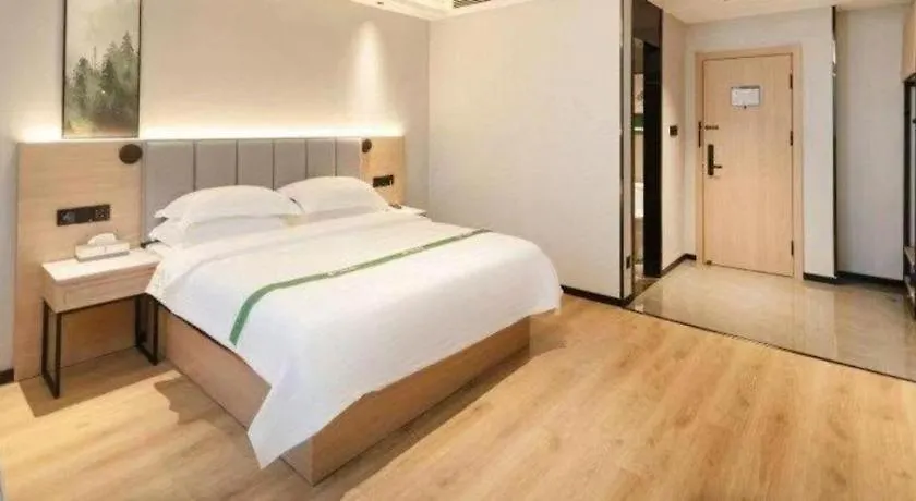 *** Szálloda Greentree Inn Puyang Pushang Huanghe Road Kína