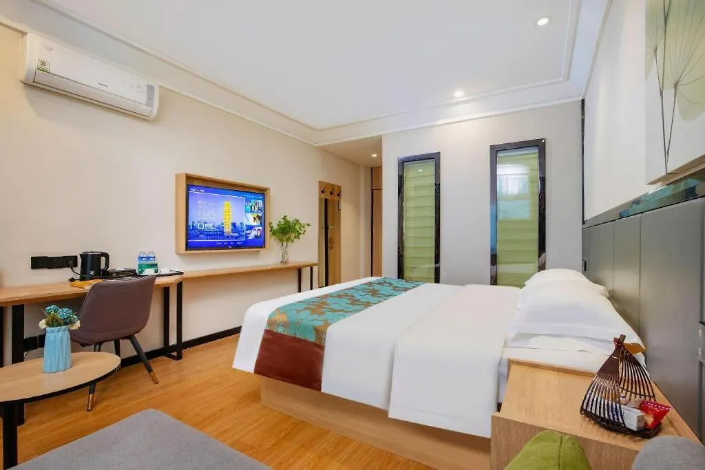 Greentree Inn Puyang Pushang Huanghe Road Szálloda Pujang