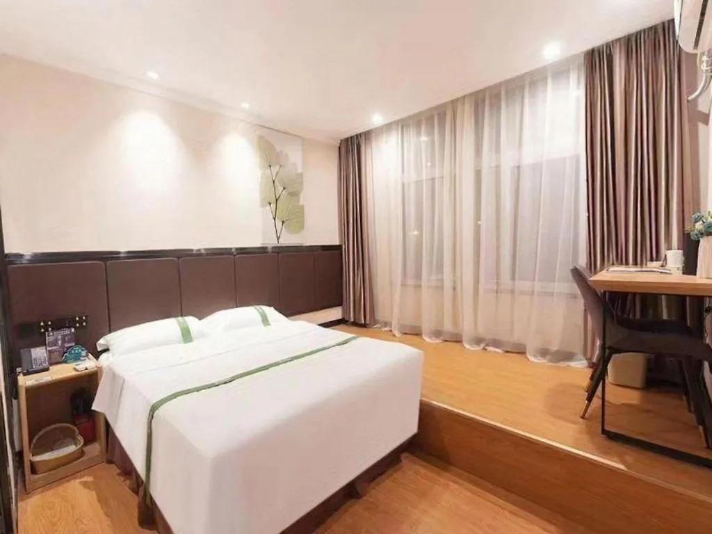 *** Szálloda Greentree Inn Puyang Pushang Huanghe Road Kína