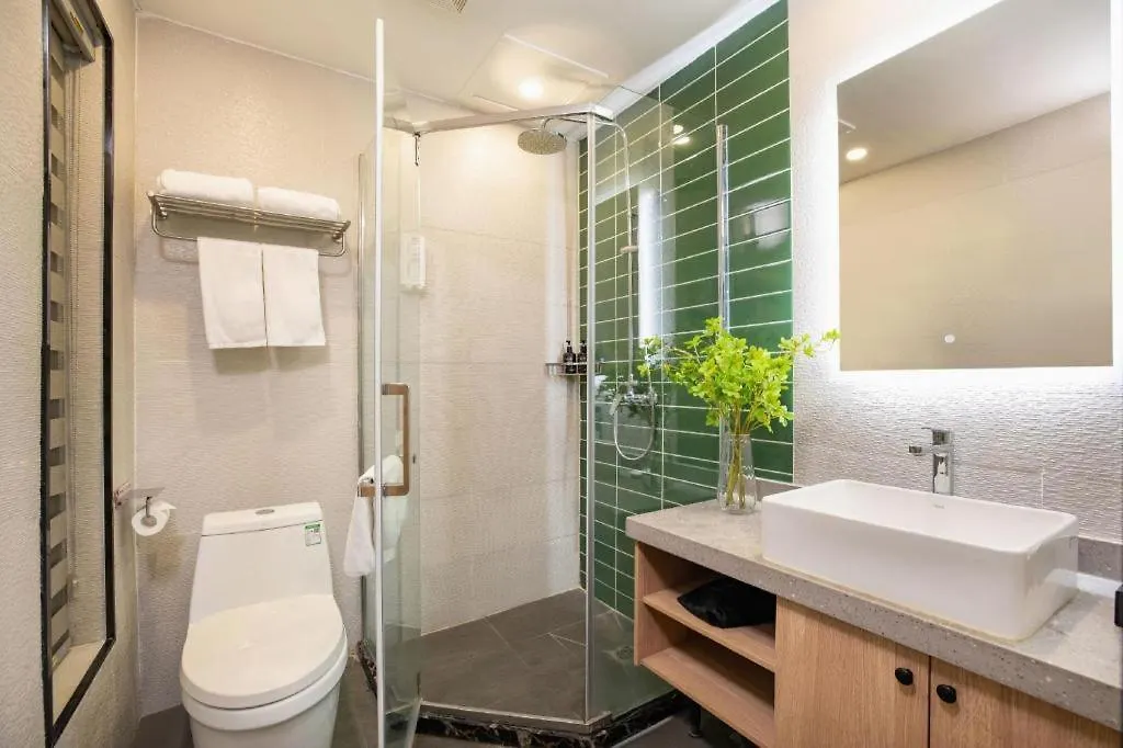 Szálloda Greentree Inn Puyang Pushang Huanghe Road